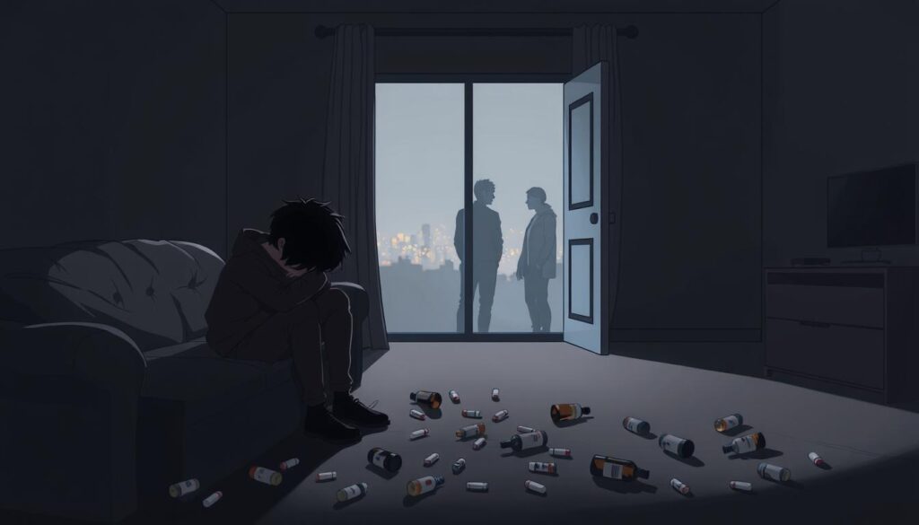 Dependência química e perda de confiança das pessoas