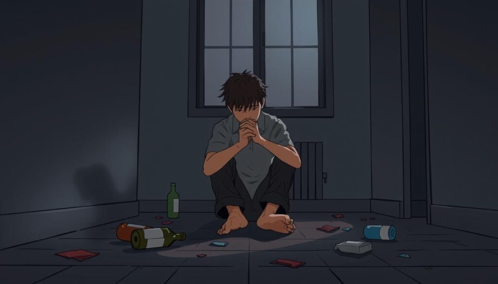 Dependência química e sensação constante de culpa