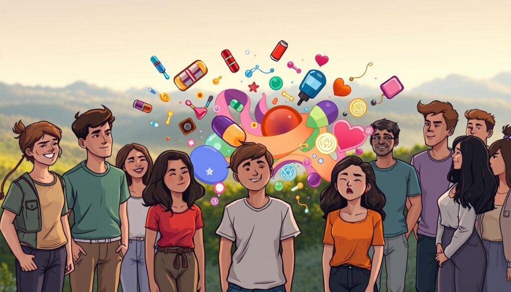 Drogas e efeitos no humor e nas emoções