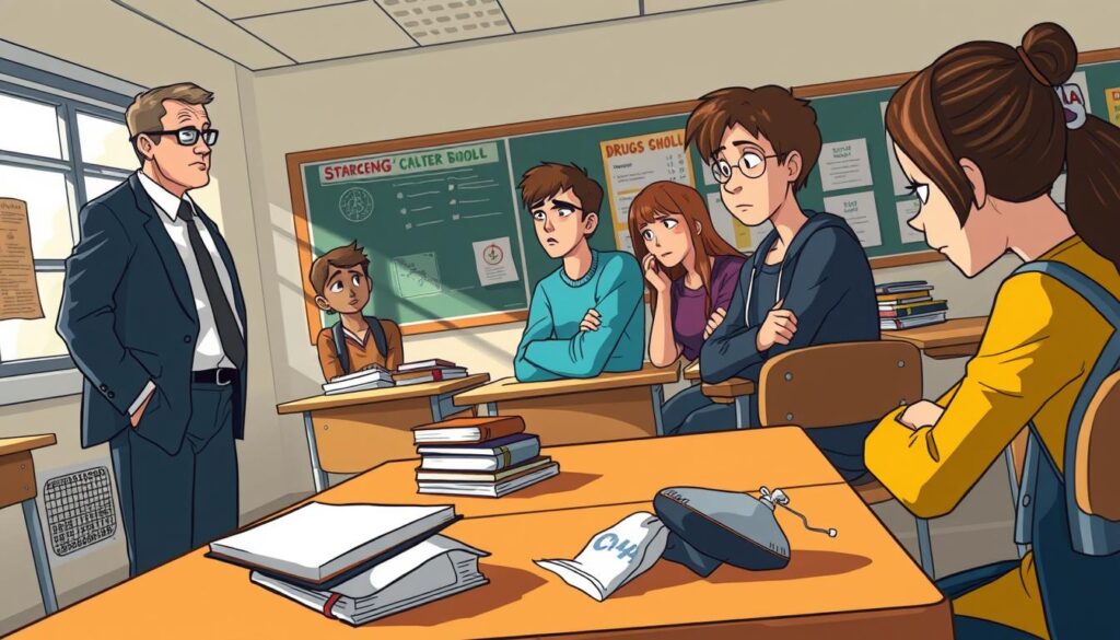 Drogas e interferência na vida escolar