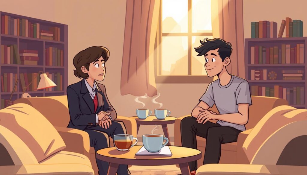 conversa sobre tratamento