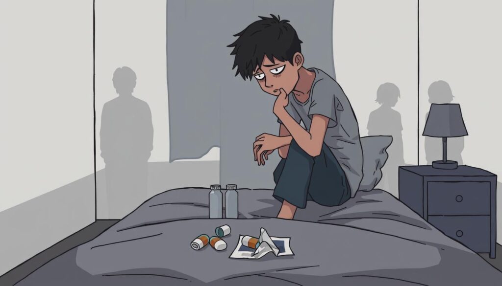 sinais dependente químico